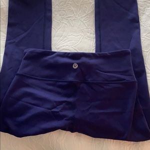 Lululemon Wunder Under Reversible Crops